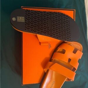New in box Hermes Sandals size 11 women